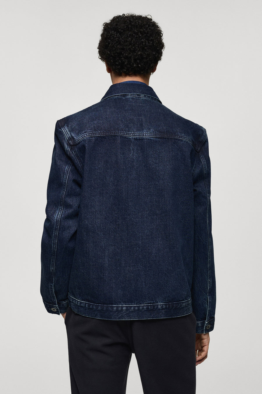 Veste en jean - mid blue denim - MANGO