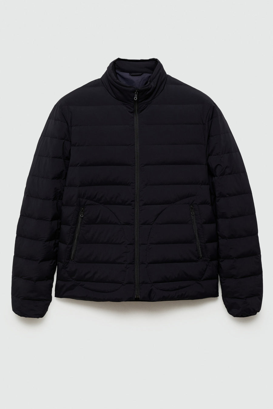 Korte jas - blauw - MANGO