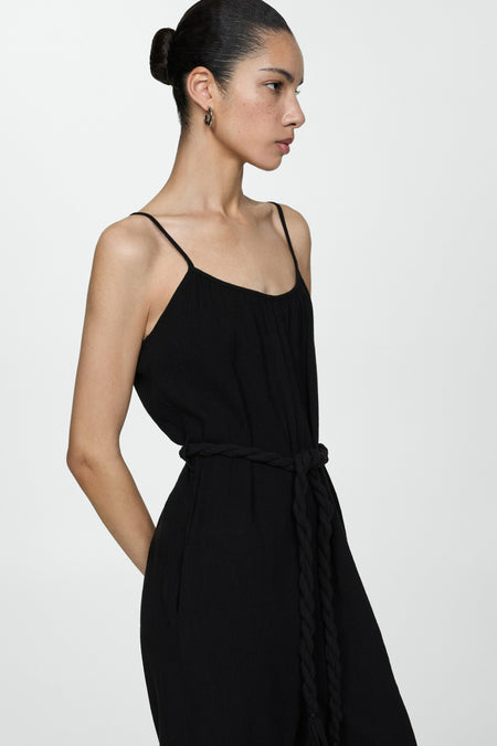 Jumpsuit Zwart - Mango