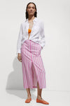 Rok (lang) Roze - MANGO