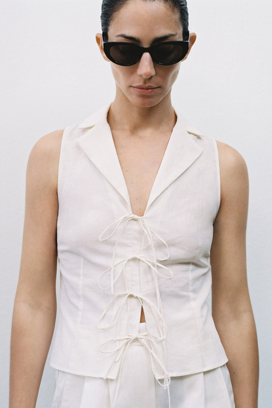 Blouse - beige