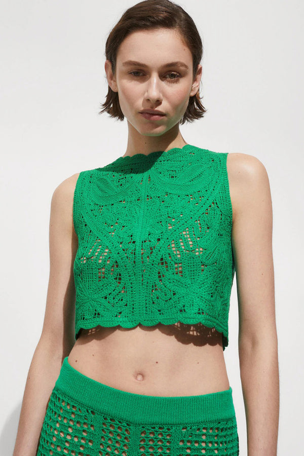 Tanktop Groen - Mango