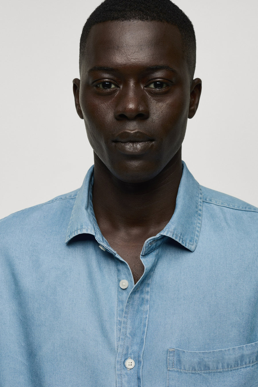 Chemise en jean - mid blue denim - MANGO