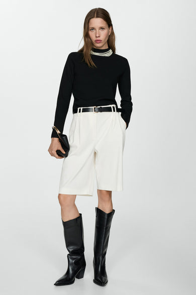 Pull met ronde hals - multicolor