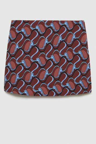 Korte rok - rood - MANGO