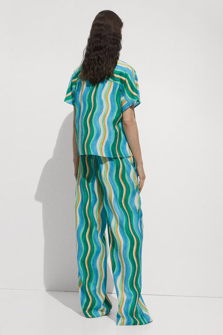 7/8 broek - groen