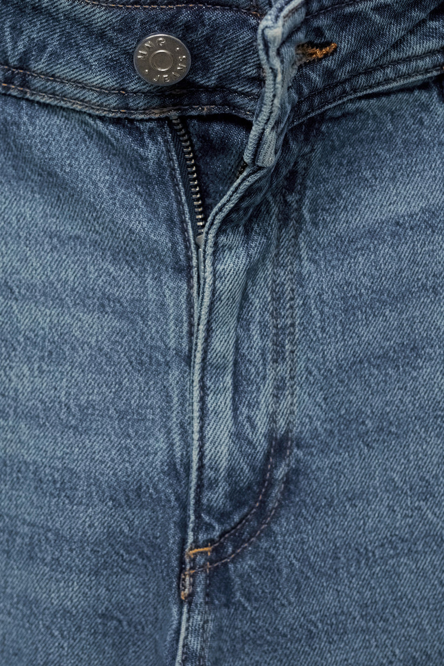 CATHERIN - mid blue denim