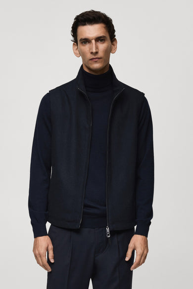 Bodywarmer Blauw - Mango