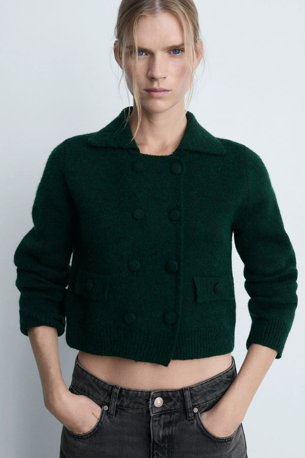 Gilet Vert - Mango