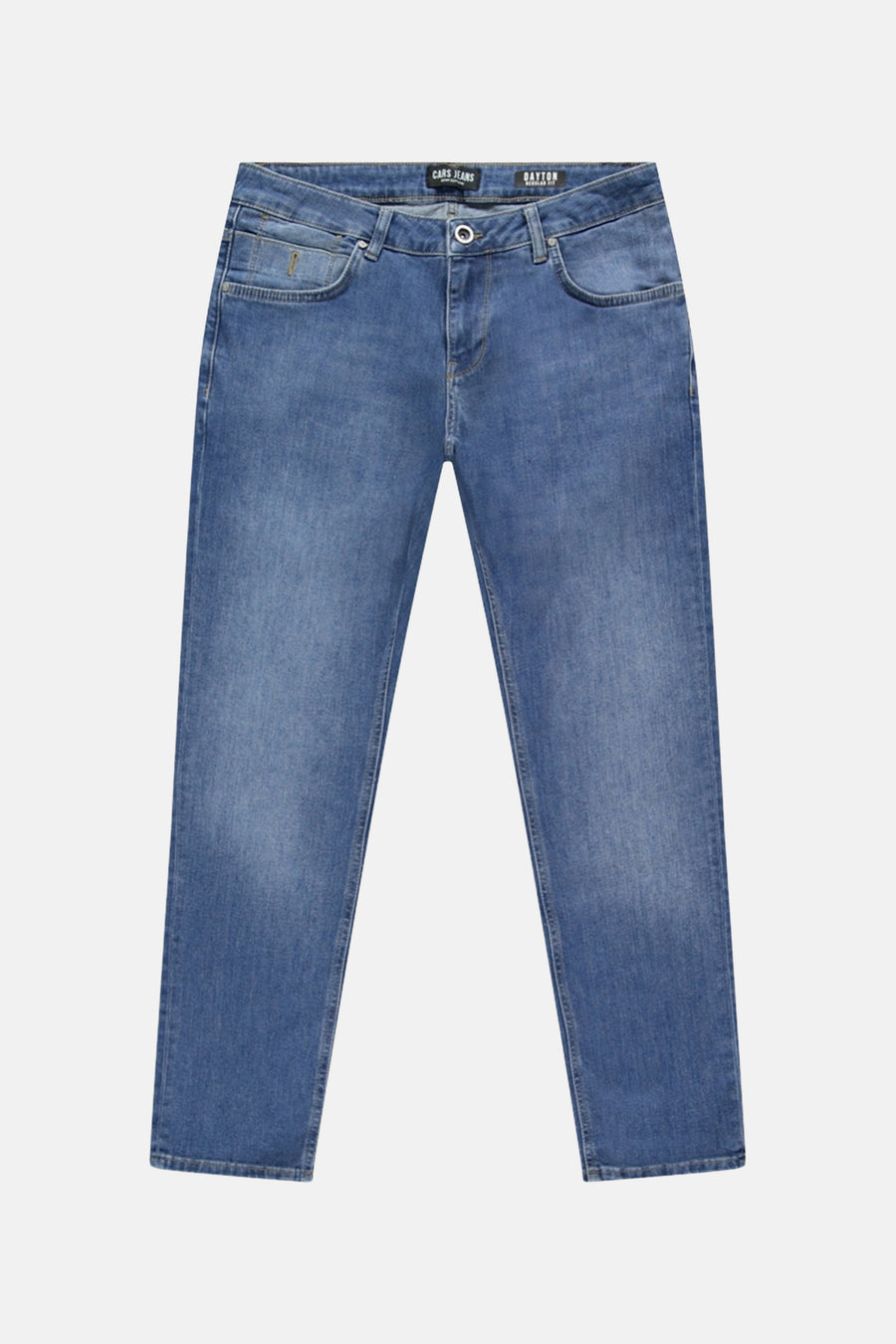 Jeans straight mid blue denim - Cars
