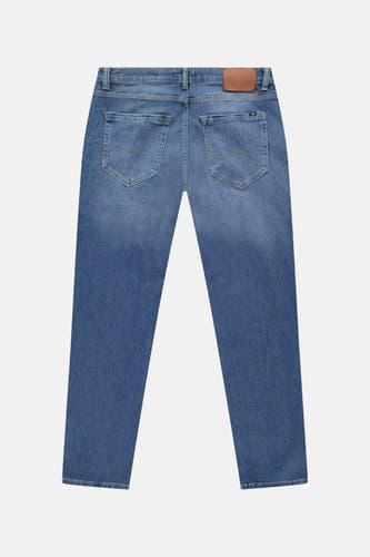 Jeans straight mid blue denim - Cars