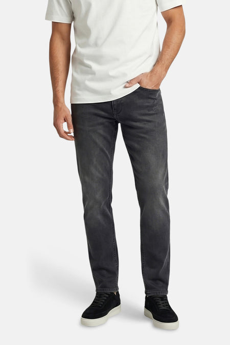 Jeans straight dark grey denim - Cars