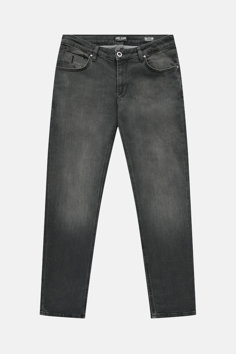 Jeans straight dark grey denim - Cars