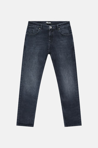 Jeans straight blue black denim - Cars
