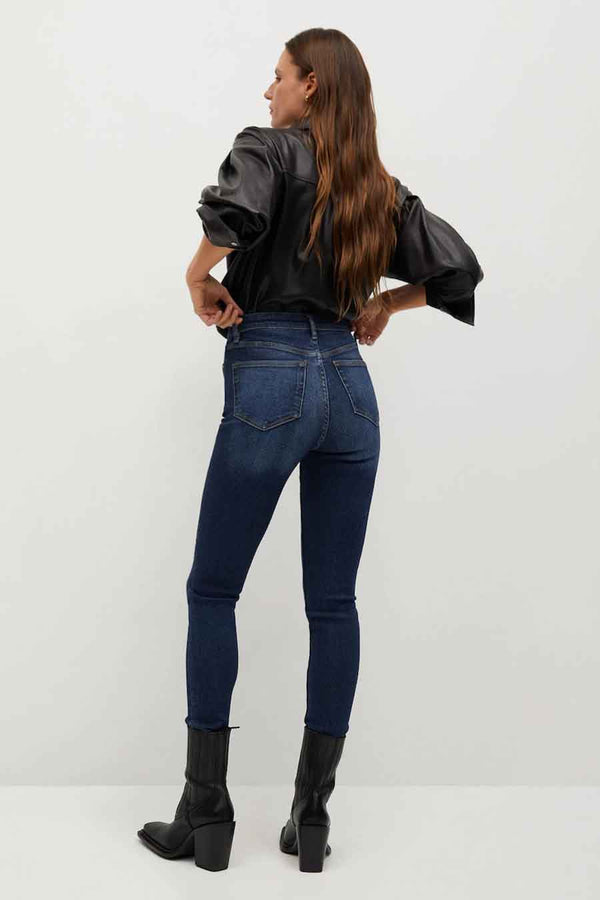 Jeans skinny Mid blue denim - Mango