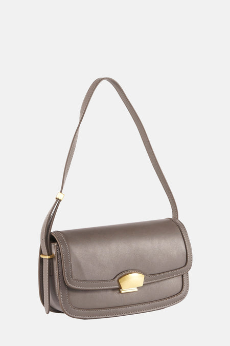 Sac à bandoulière gris - Mango