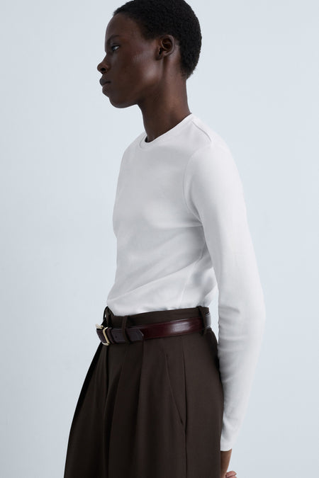 Top (lange mouwen) Wit - Mango