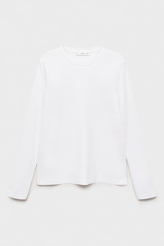 T-shirt à manches longues - blanc