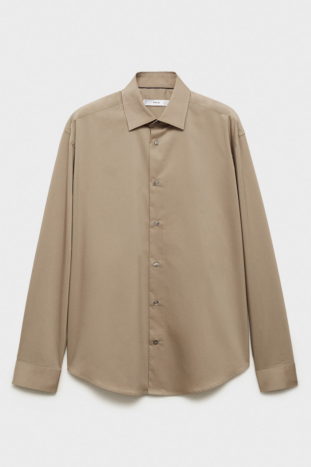 Chemise (manches longues) Brun - Mango