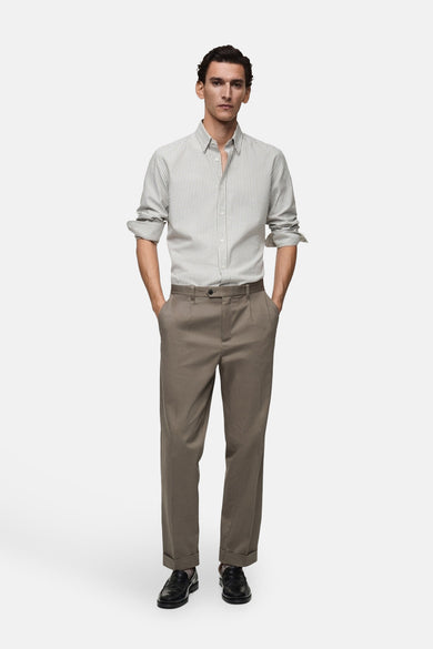 Chemise à manches longues - vert