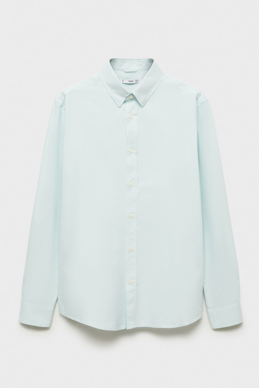 Hemd met lange mouwen - groen - MANGO