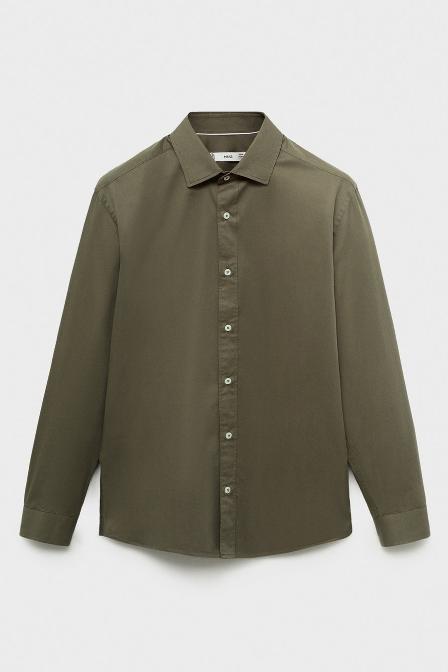 Hemd met lange mouwen - bruin - MANGO