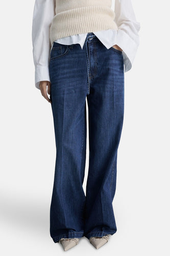 JULIA - dark blue denim - MANGO
