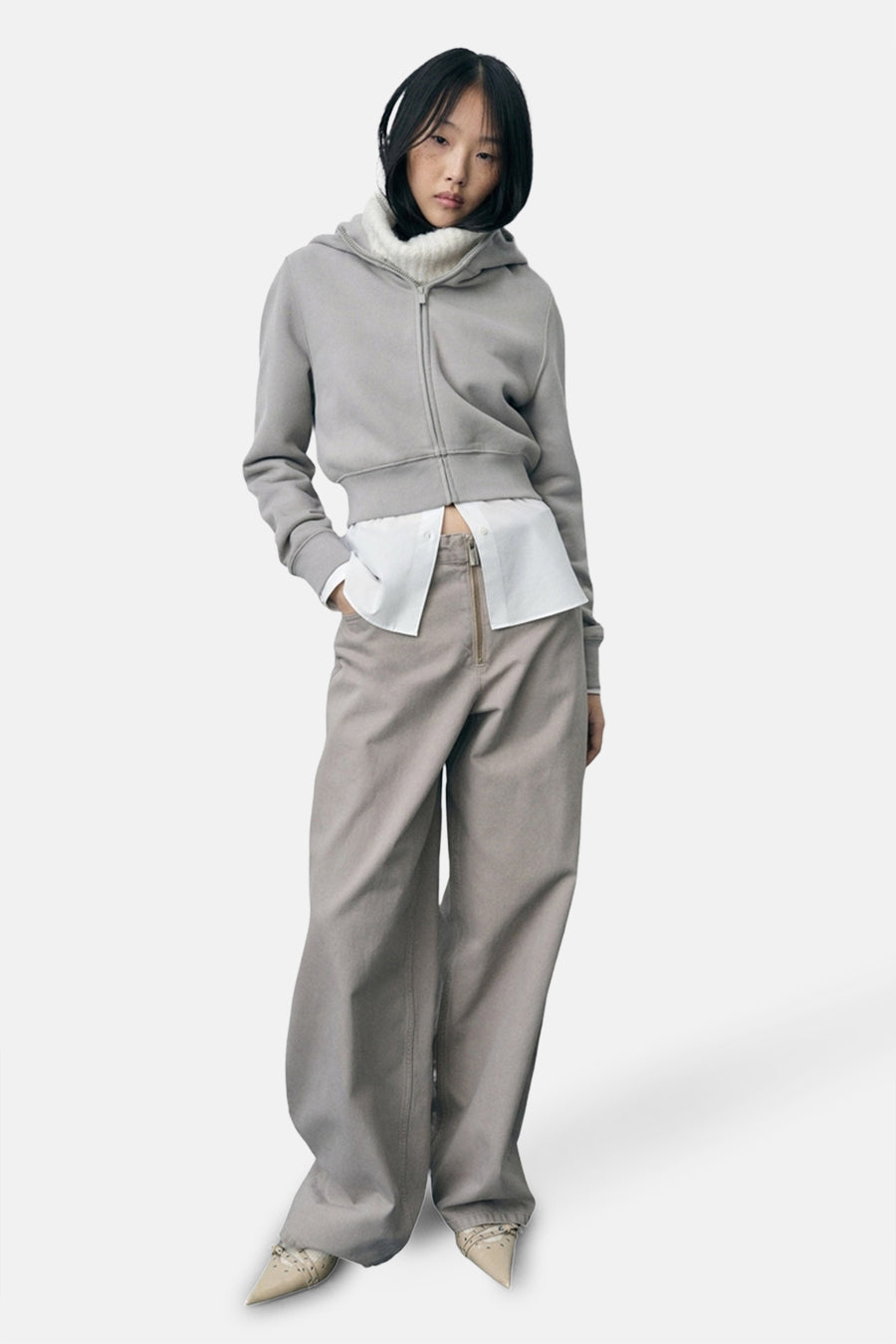 Pantalon coloré - Beige