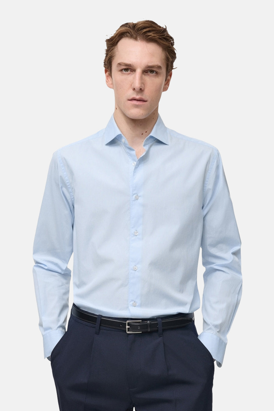 Chemise (manches longues) Bleu - Mango