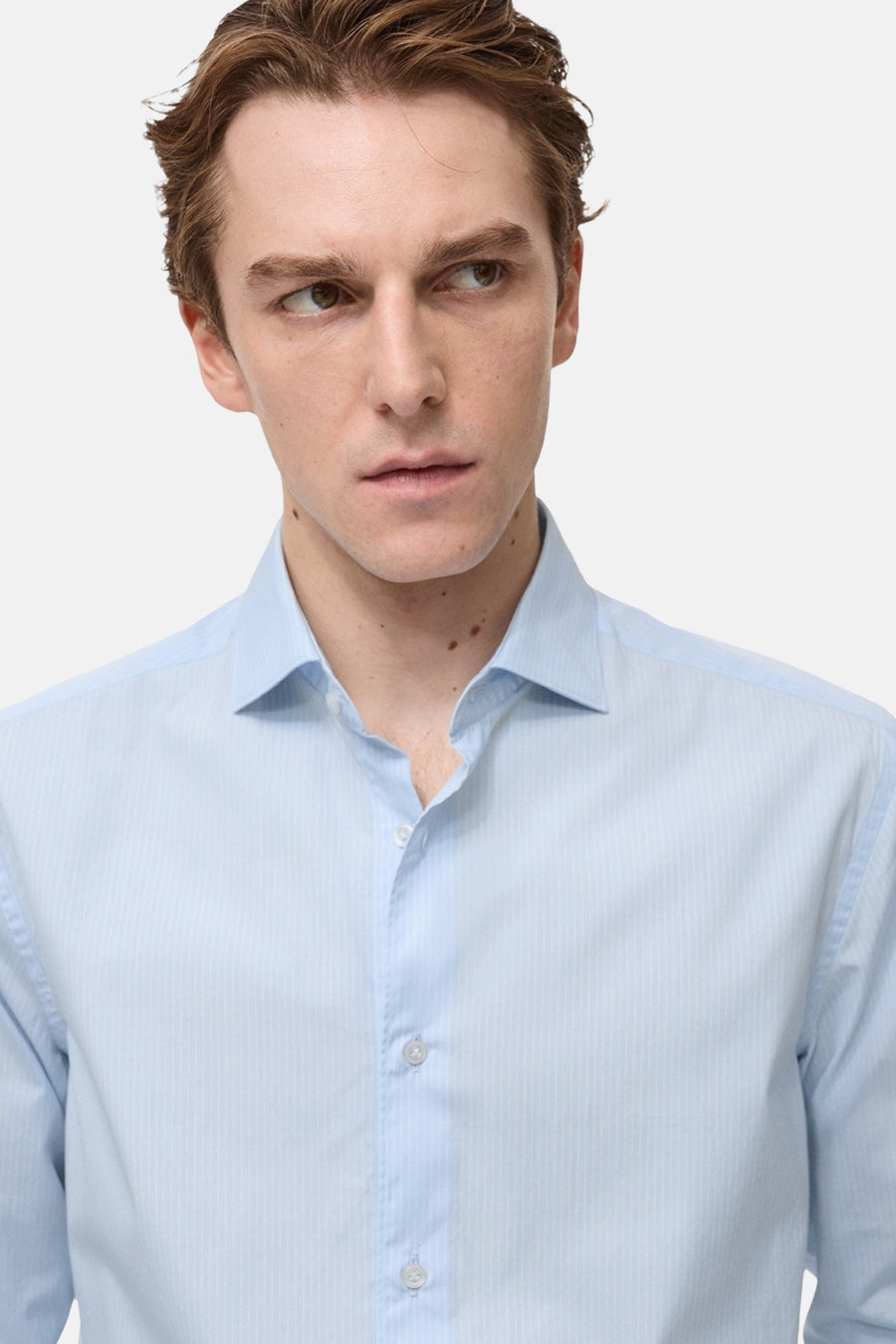 Chemise (manches longues) Bleu - Mango