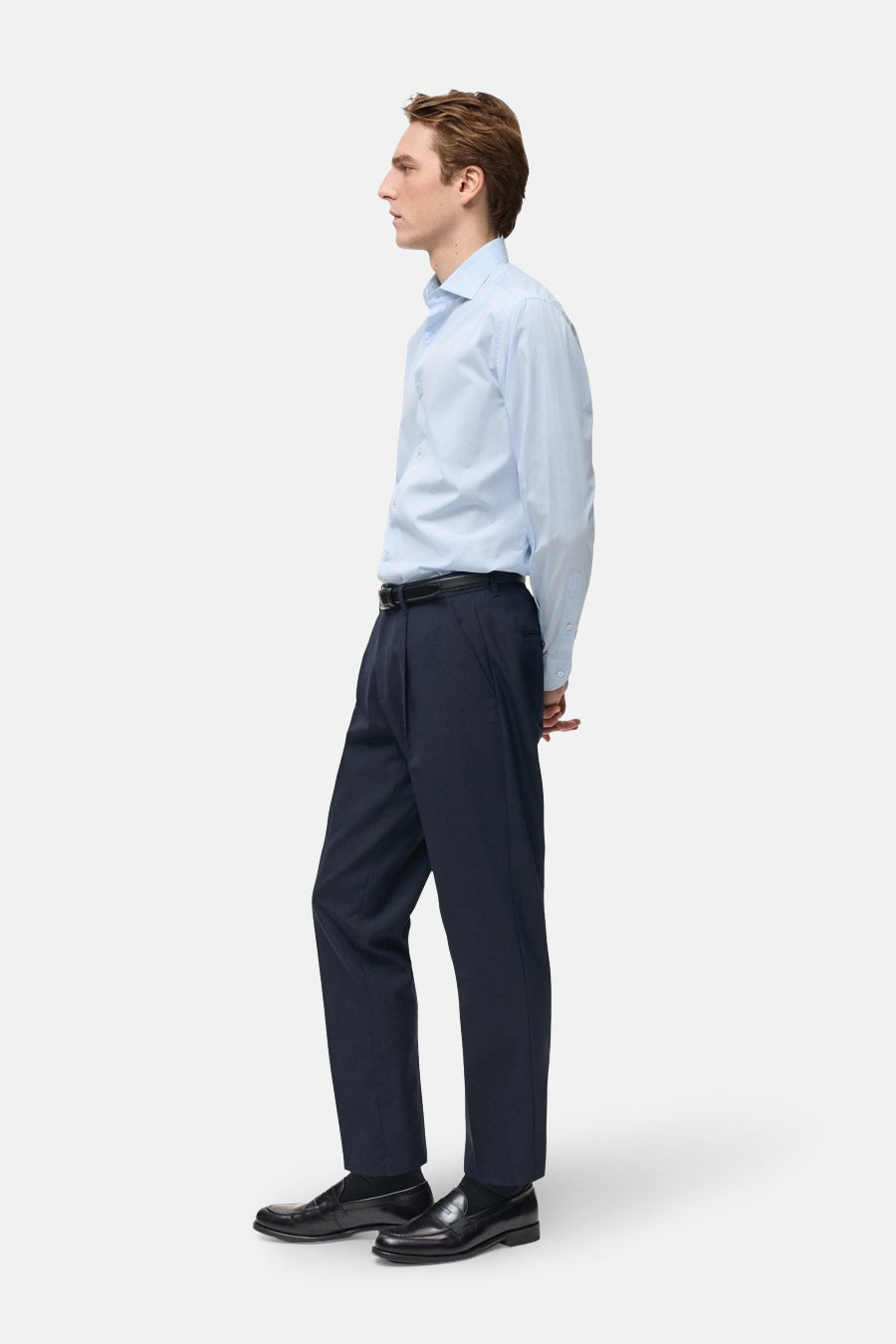 Chemise (manches longues) Bleu - Mango