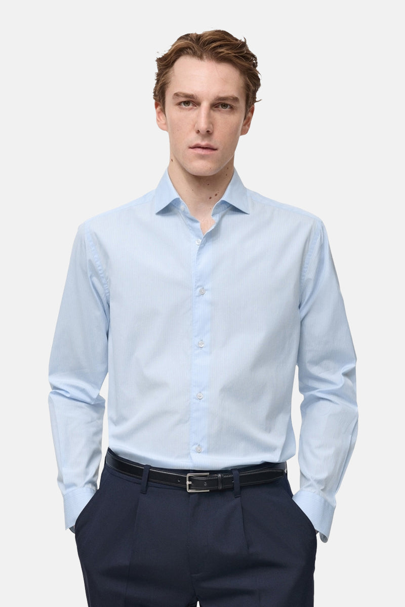 Chemise (manches longues) Bleu - Mango