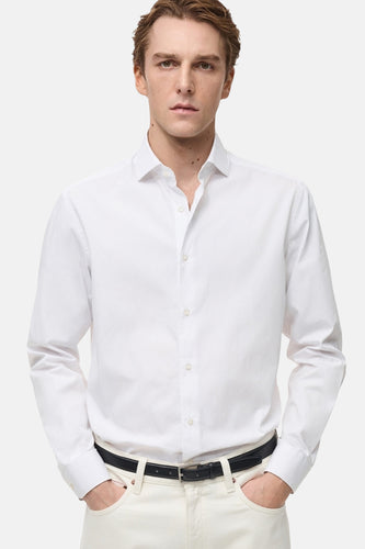 Chemise à manches longues - blanc - MANGO