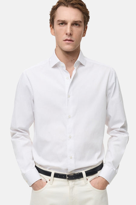 Chemise (manches longues) Blanc - Mango