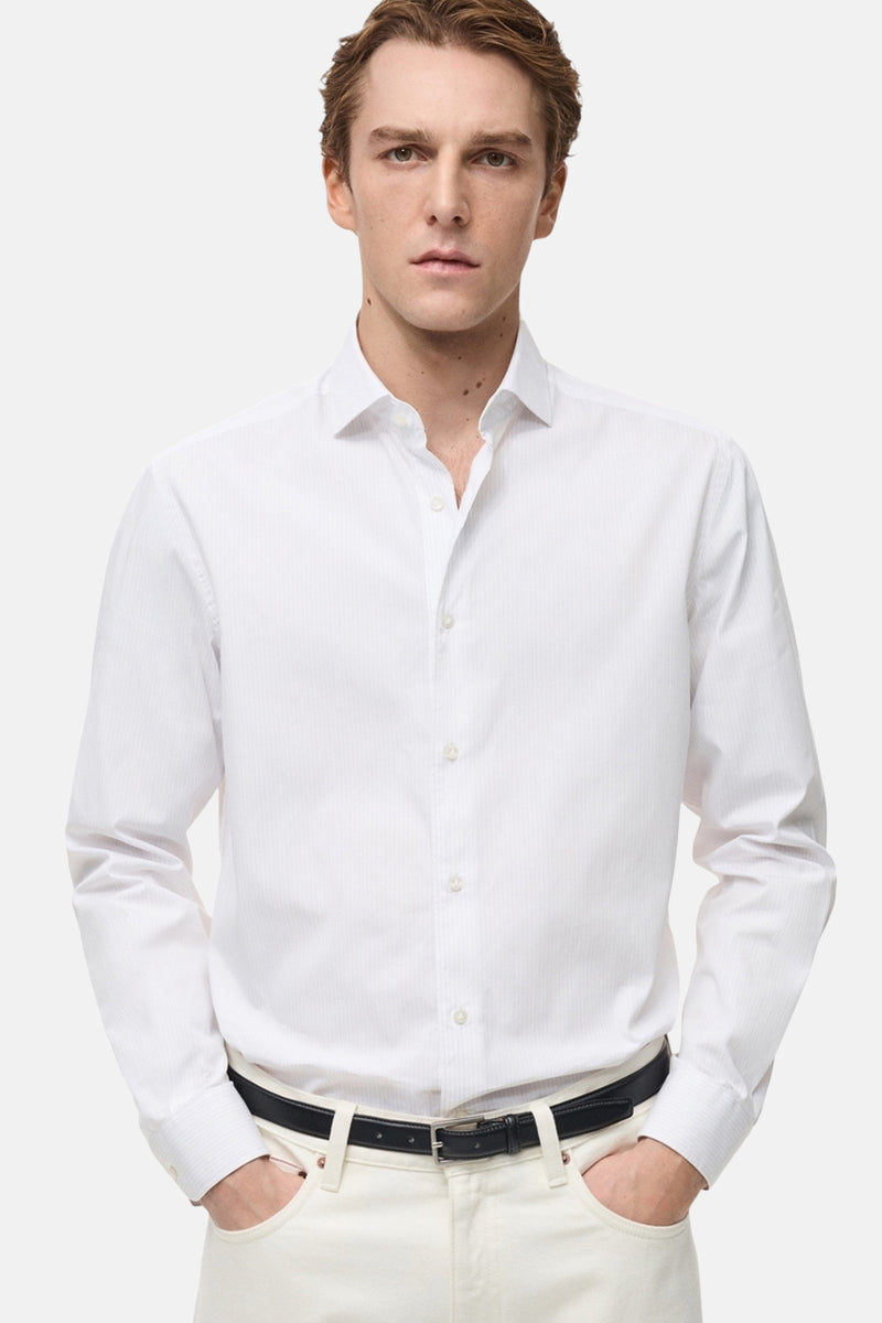Chemise (manches longues) Blanc - Mango