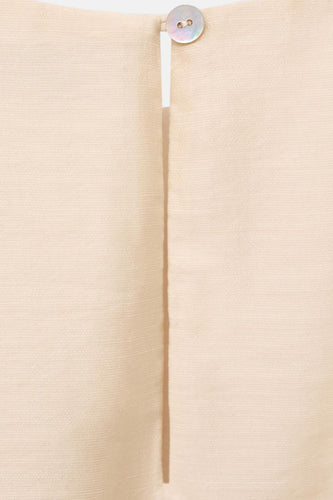 Blouse - Beige - MANGO