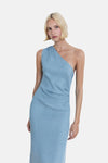 	Dames tops kleed zonder mouw Denim - MANGO