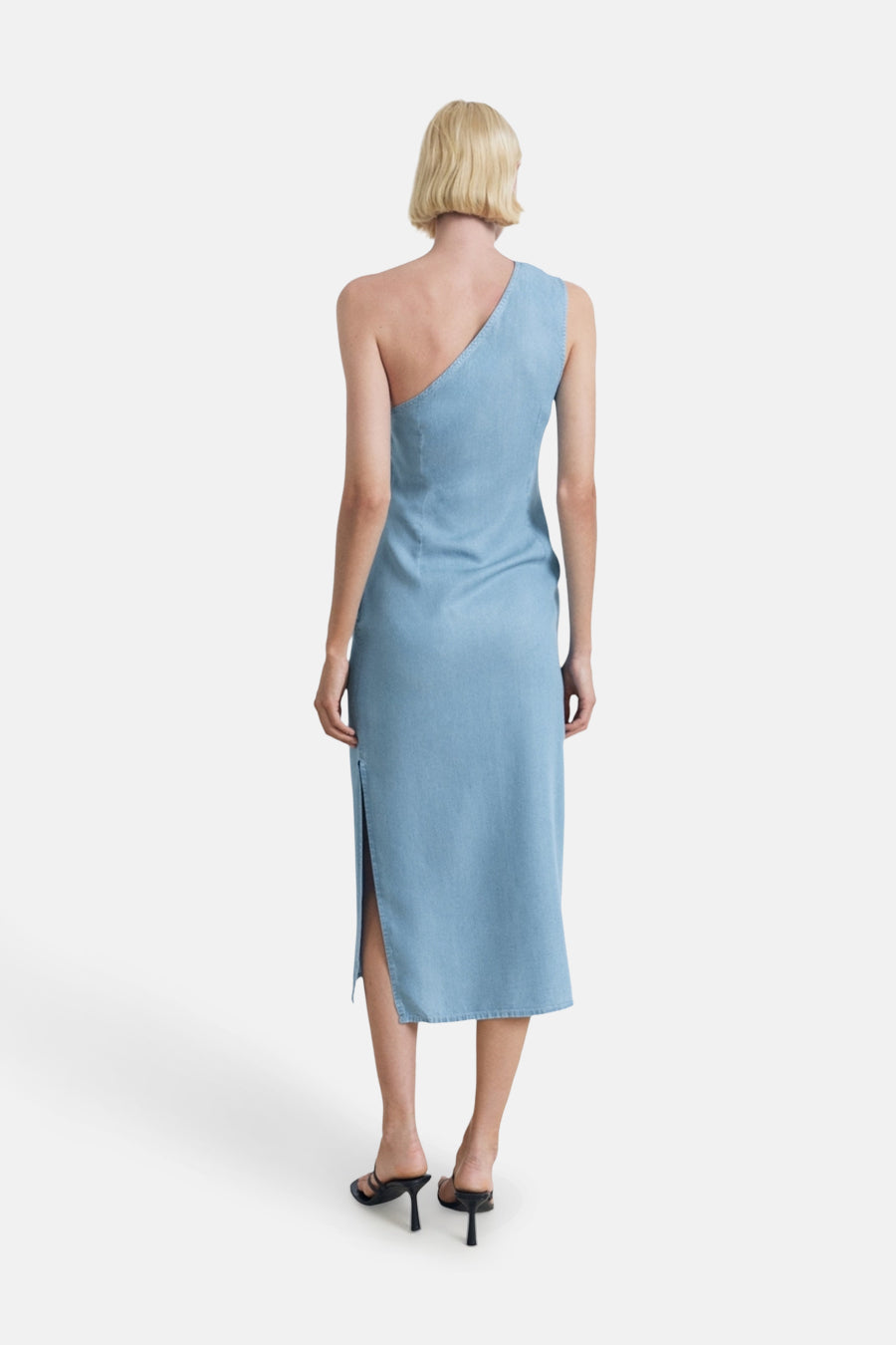 	Dames tops kleed zonder mouw Denim - MANGO