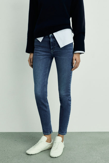 NEWISA - mid blue denim