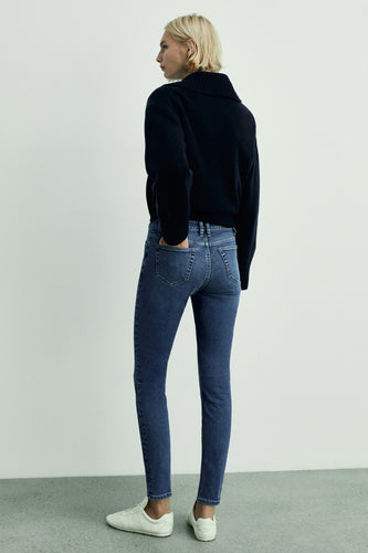 NEWISA - mid blue denim - MANGO
