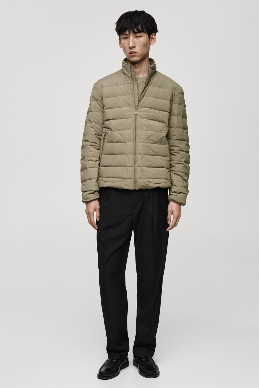 Veste courte - Gris - MANGO