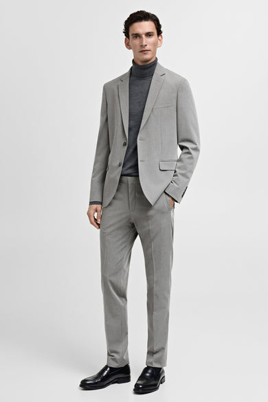 Kostuumbroek grijs - MANGO