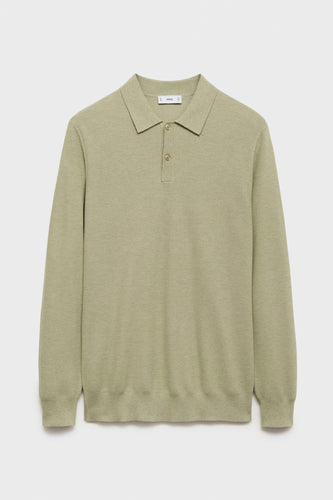 Pull met ronde hals - groen - MANGO