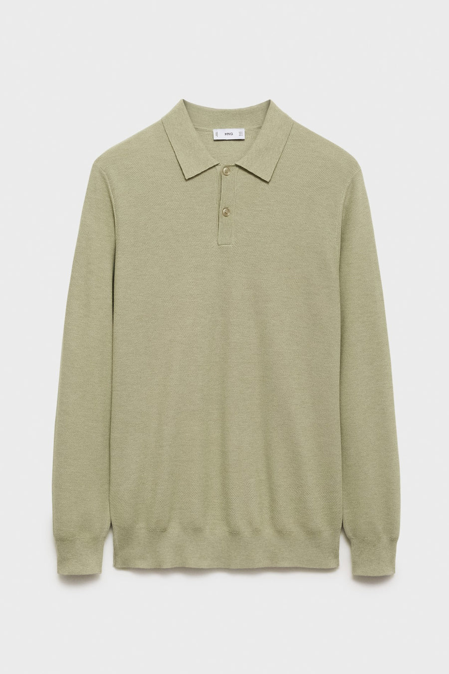 Pull met ronde hals - groen - MANGO