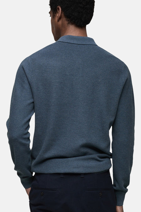 Trui met ronde hals Blauw - Mango