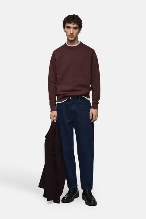 Sweater met ronde hals Rood - Mango