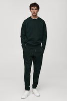 Sweater met ronde hals Groen - Mango