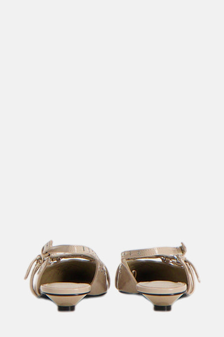Platte schoenen Wit - Mango