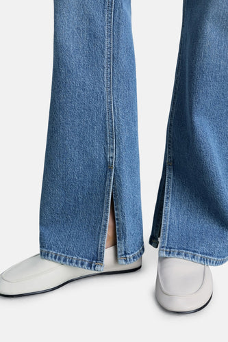 ELLE - mid blue denim - MANGO