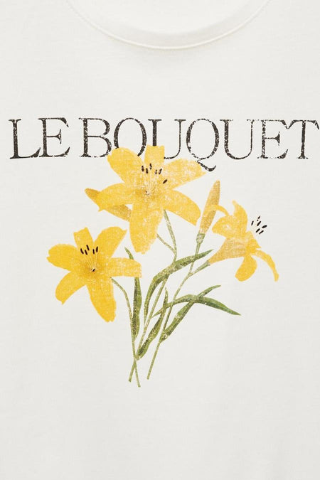 T-shirt met korte mouwen - wit